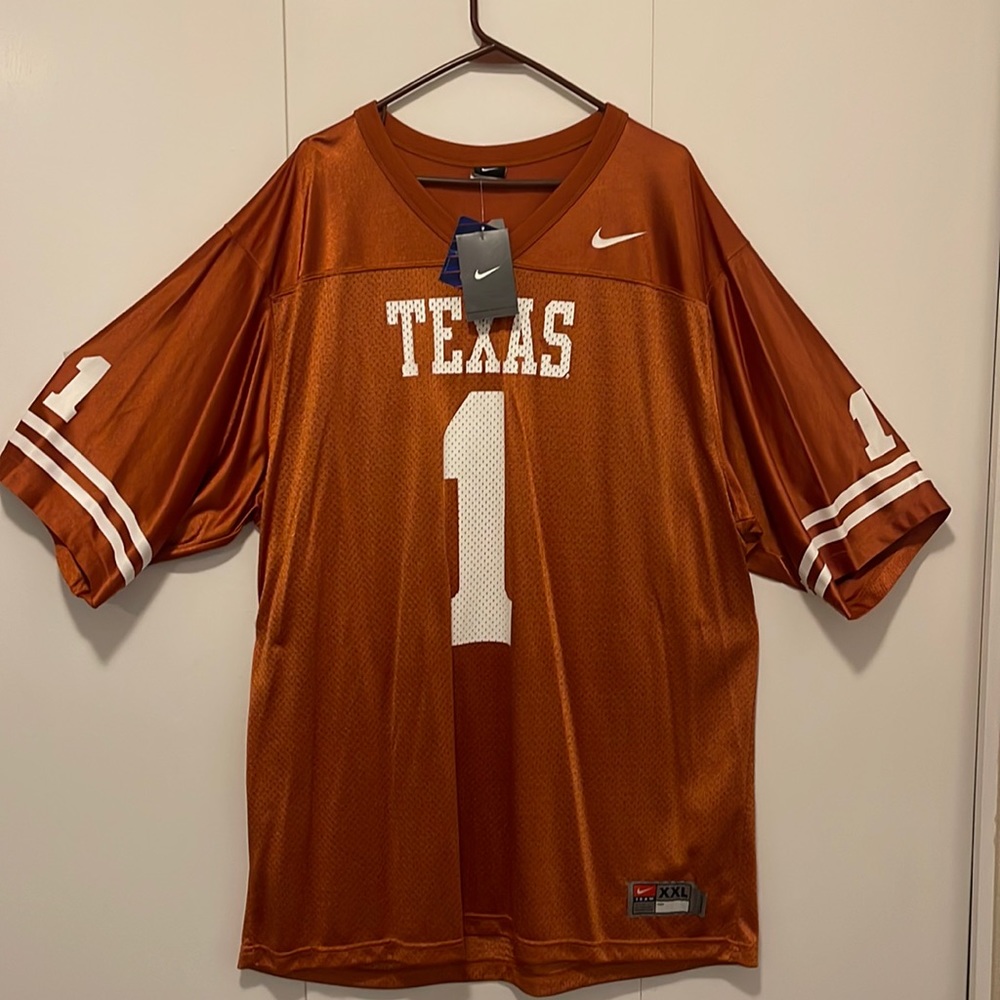 NWT Texas XXL #1 football longhorns jersey